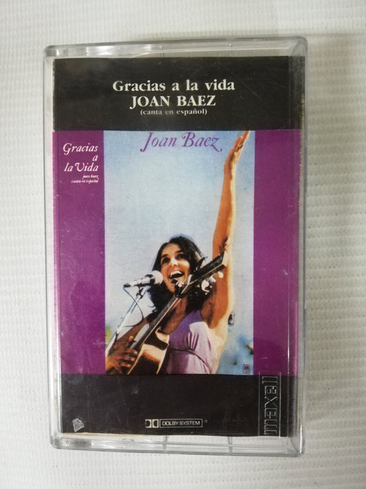 CASSETTE JOAN BAEZ - GRACIAS A LA VIDA