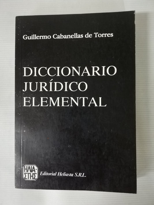 DICCIONARIO JURÍDICO ELEMENTAL - GUILLERMO CABANELLAS DE TORRESS