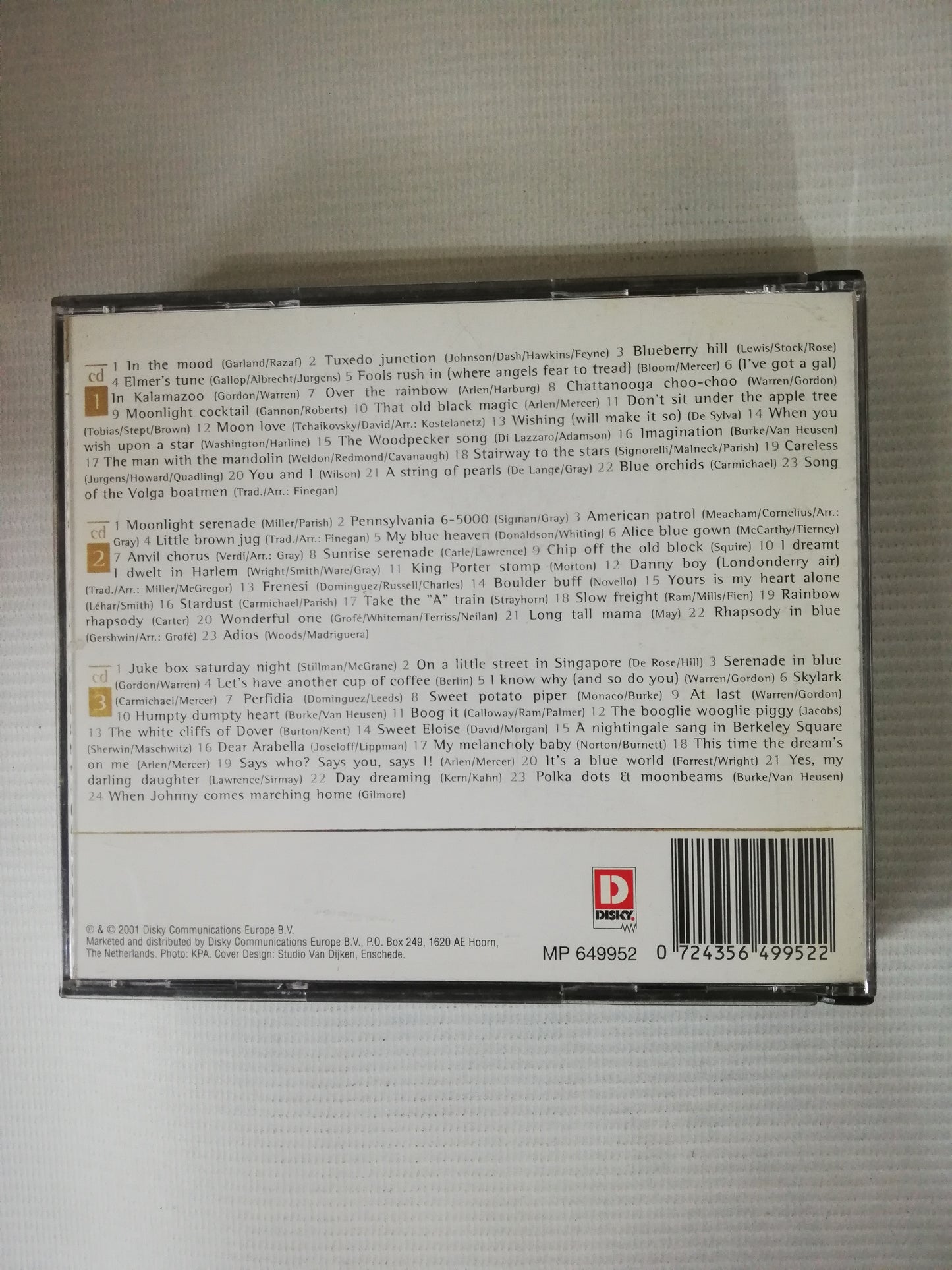 CD GLENN MILLER - GOLDEN GREATS - CD X 3