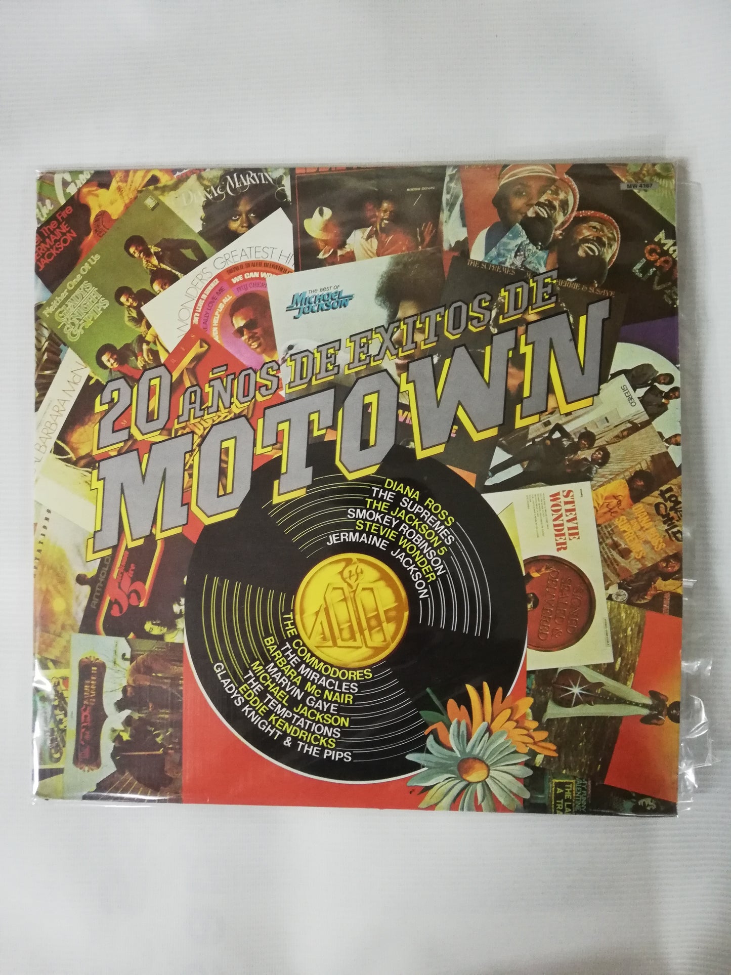 LP 20 AÑOS DE EXITOS DE MOTOWN - VARIOS INTÉRPRETES - VINYL X 2