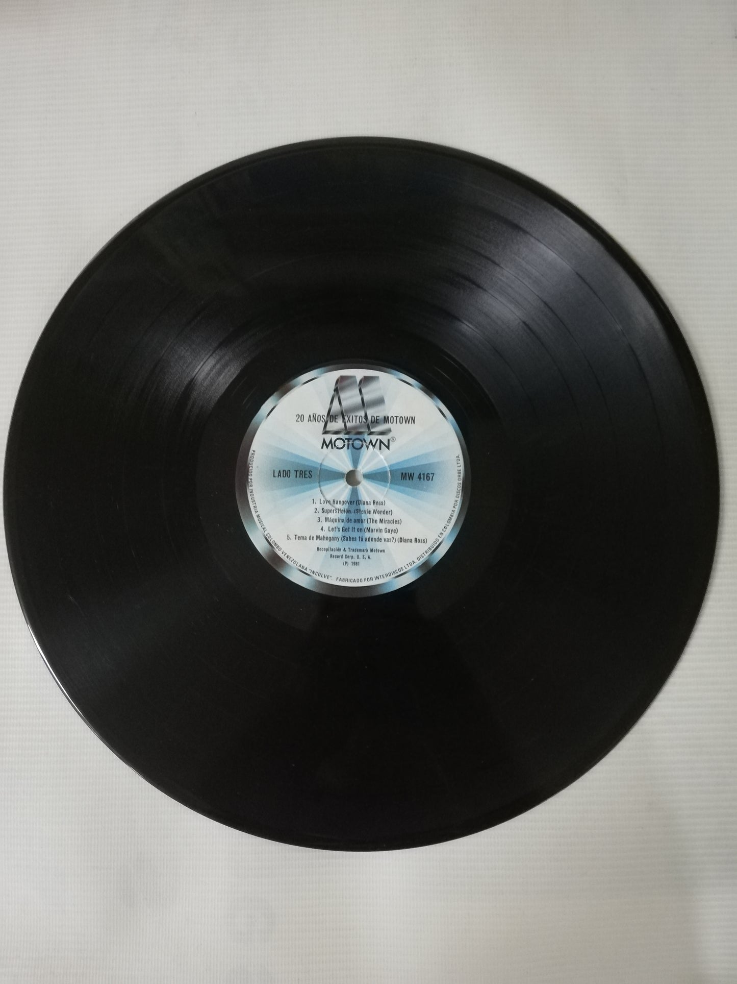 LP 20 AÑOS DE EXITOS DE MOTOWN - VARIOS INTÉRPRETES - VINYL X 2