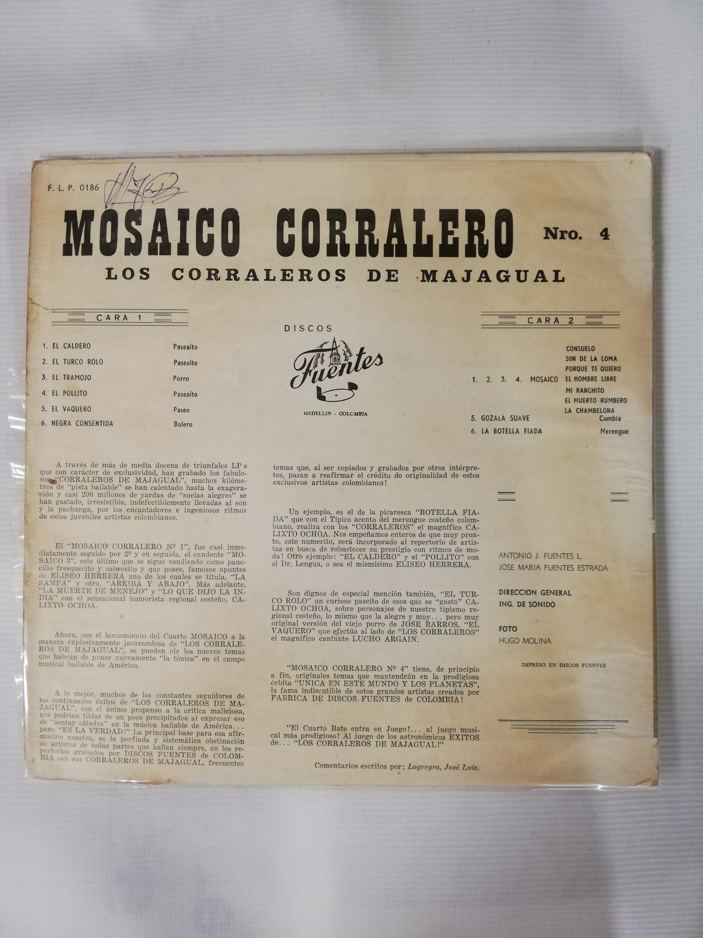 LP LOS CORRALEROS DE MAJAGUAL - MOSAICO CORRALERO No. 4