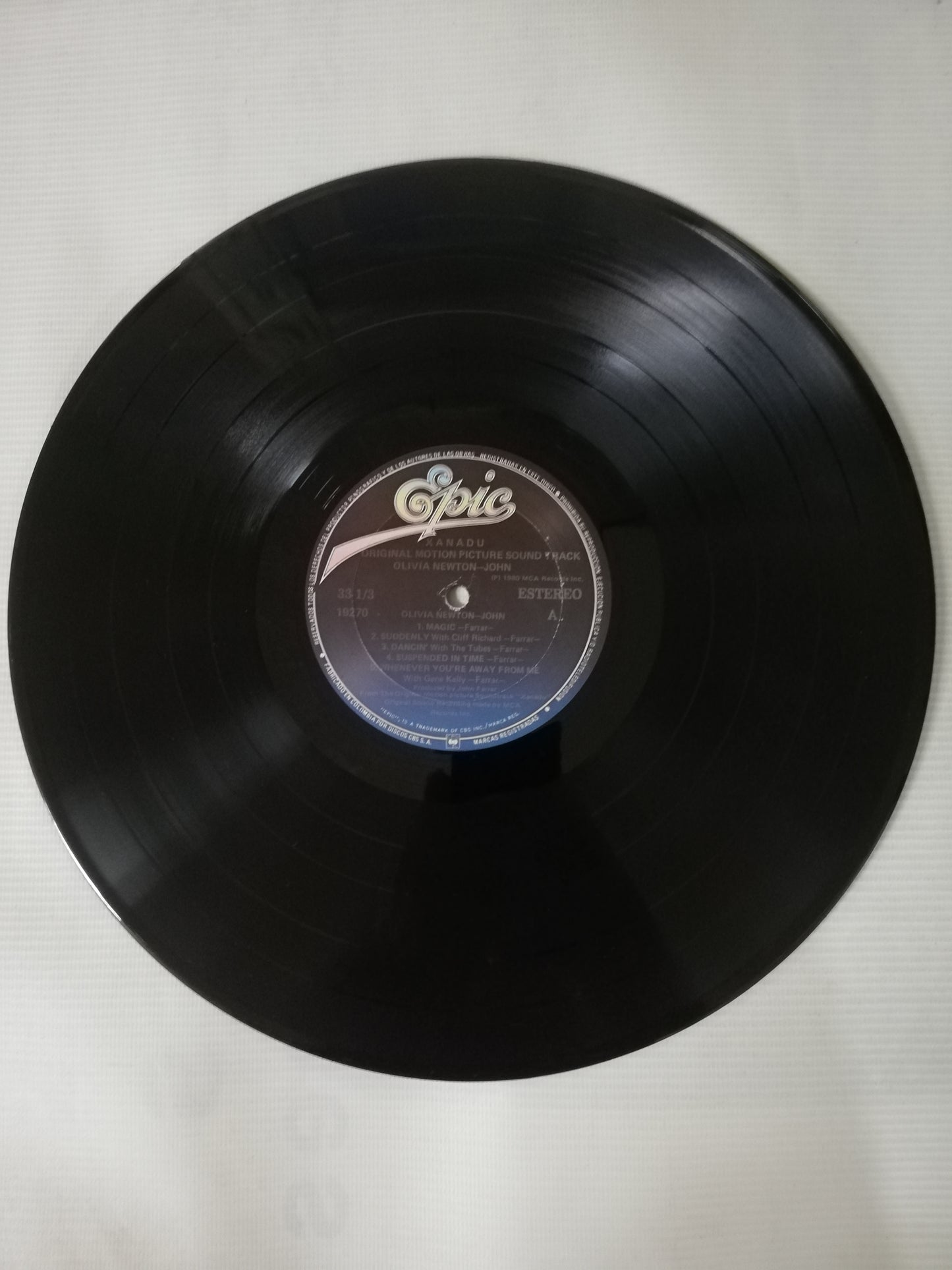 LP ELECTRIC LIGHT ORCHESTRA - OLIVIA NEWTON JOHN - XANADU - ORIGINAL MOTION PICTURE SOUNDTRACK