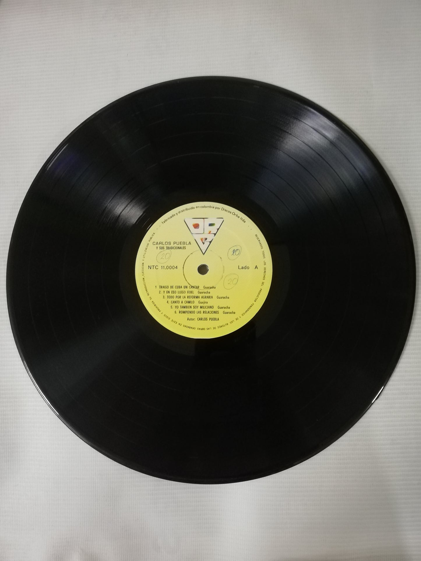 LP CARLOS PUEBLA - CARLOS PUEBLA Y SUS TRADICIONALES