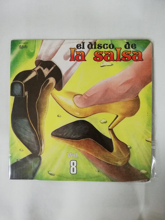 LP EL DISCO DE LA SALSA - EL DISCO DE LA SALSA VOL. 8