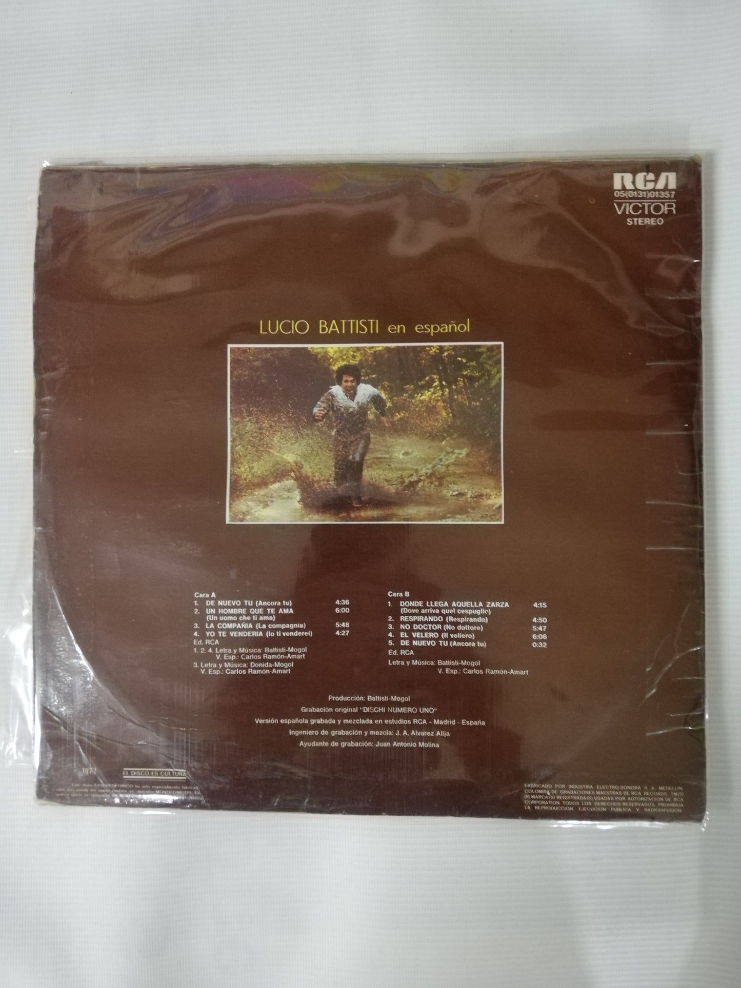LP LUCIO BATTISTI - LA BATTERIA, IL CONTRABBASSO, ECCETERA