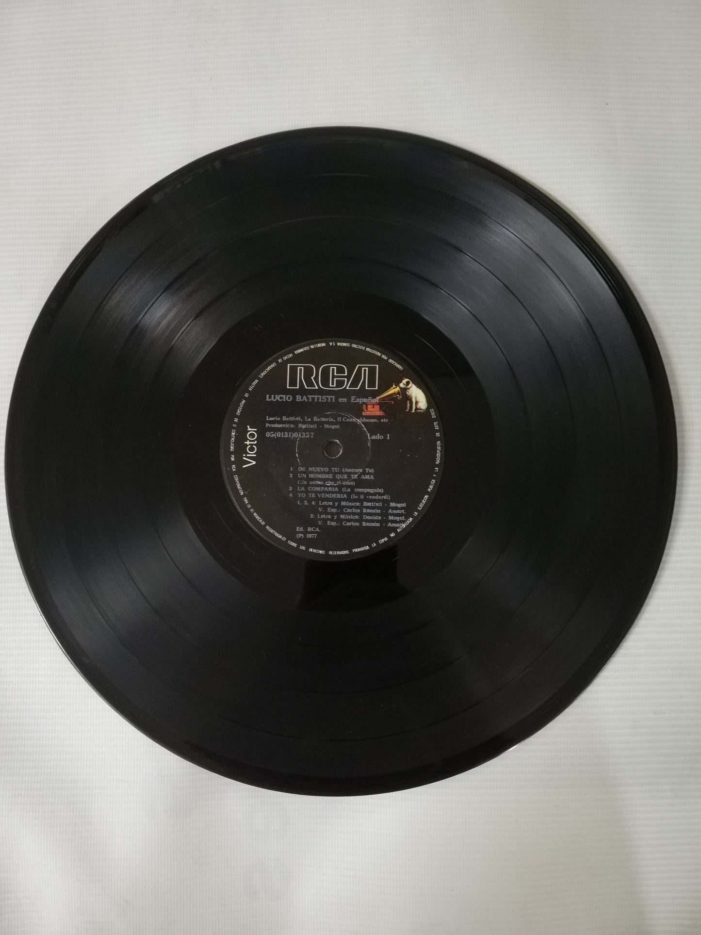 LP LUCIO BATTISTI - LA BATTERIA, IL CONTRABBASSO, ECCETERA