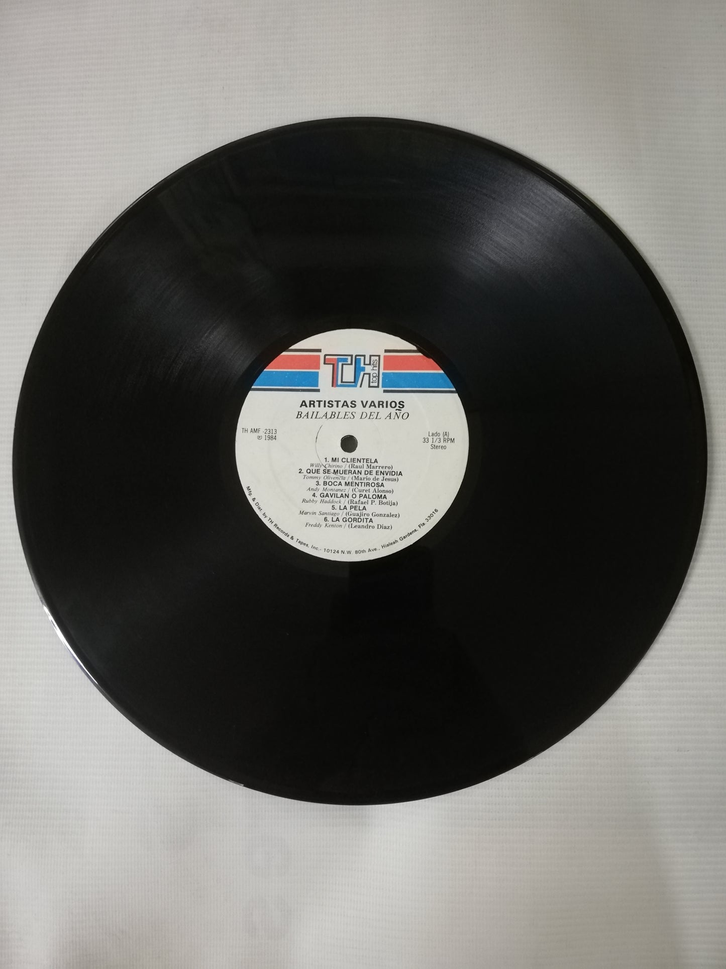 LP BAILABLES DEL AÑO - CON SUS ARTISTAS ORIGINALES