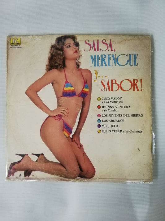 LP SALSA, MERENGUE Y...SABOR - VARIOS INTÉRPRETES
