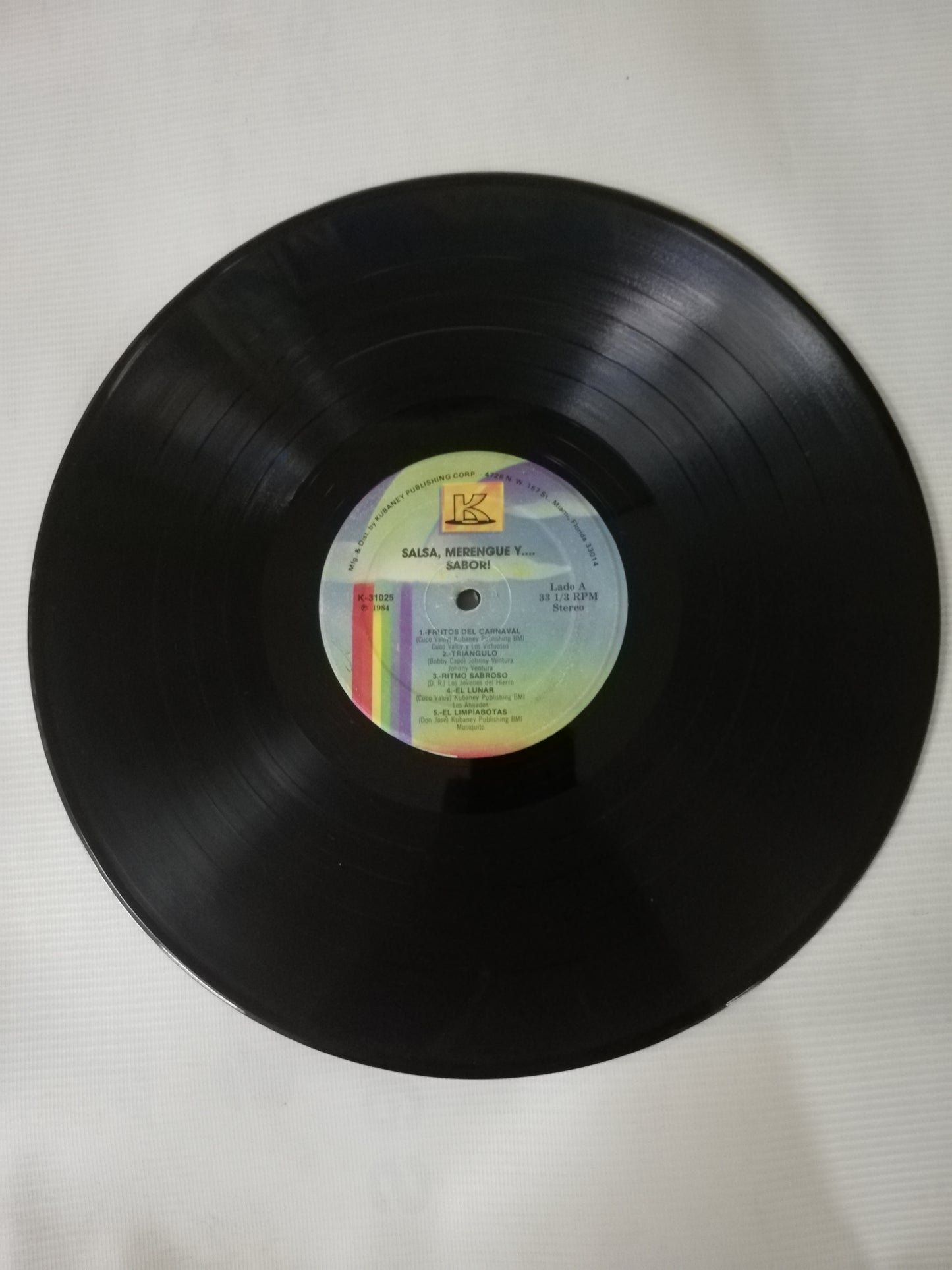 LP SALSA, MERENGUE Y...SABOR - VARIOS INTÉRPRETES