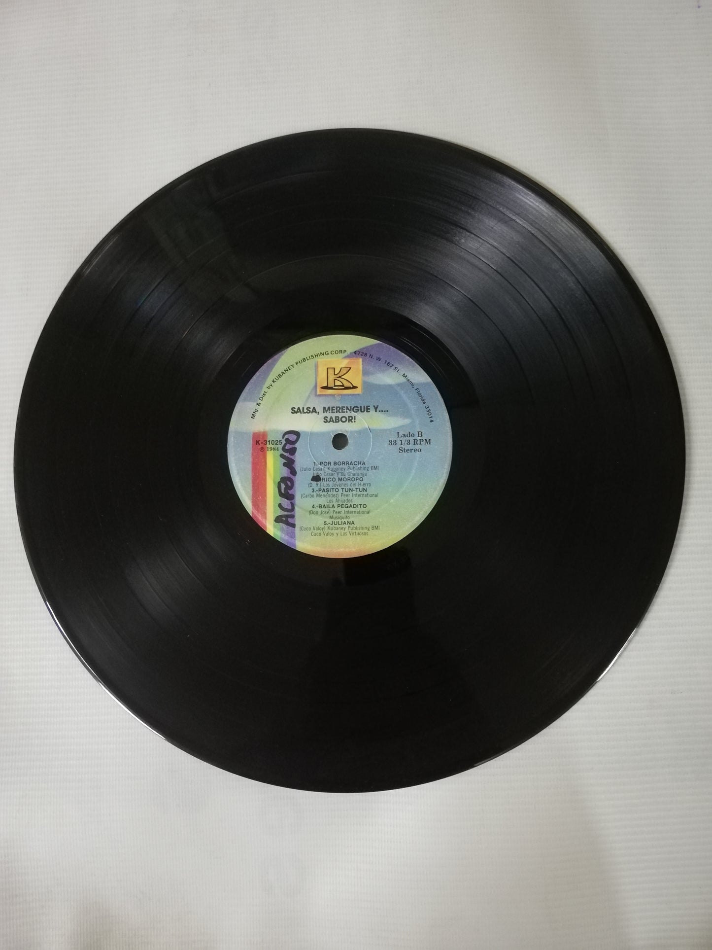 LP SALSA, MERENGUE Y...SABOR - VARIOS INTÉRPRETES