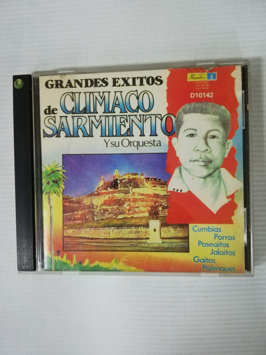 CD CLIMACO SARMIENTO Y SU ORQUESTA - GRANDES EXITOS