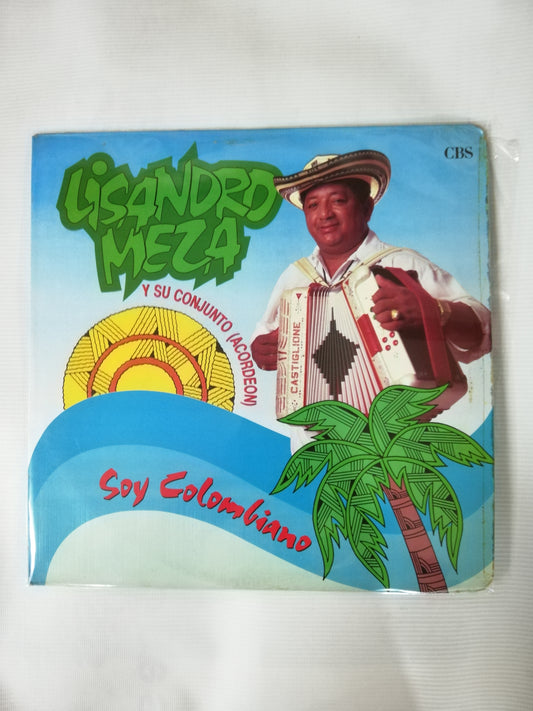 LP LISANDRO MEZA Y SU CONJUNTO (ACORDEON) - SOY COLOMBIANO