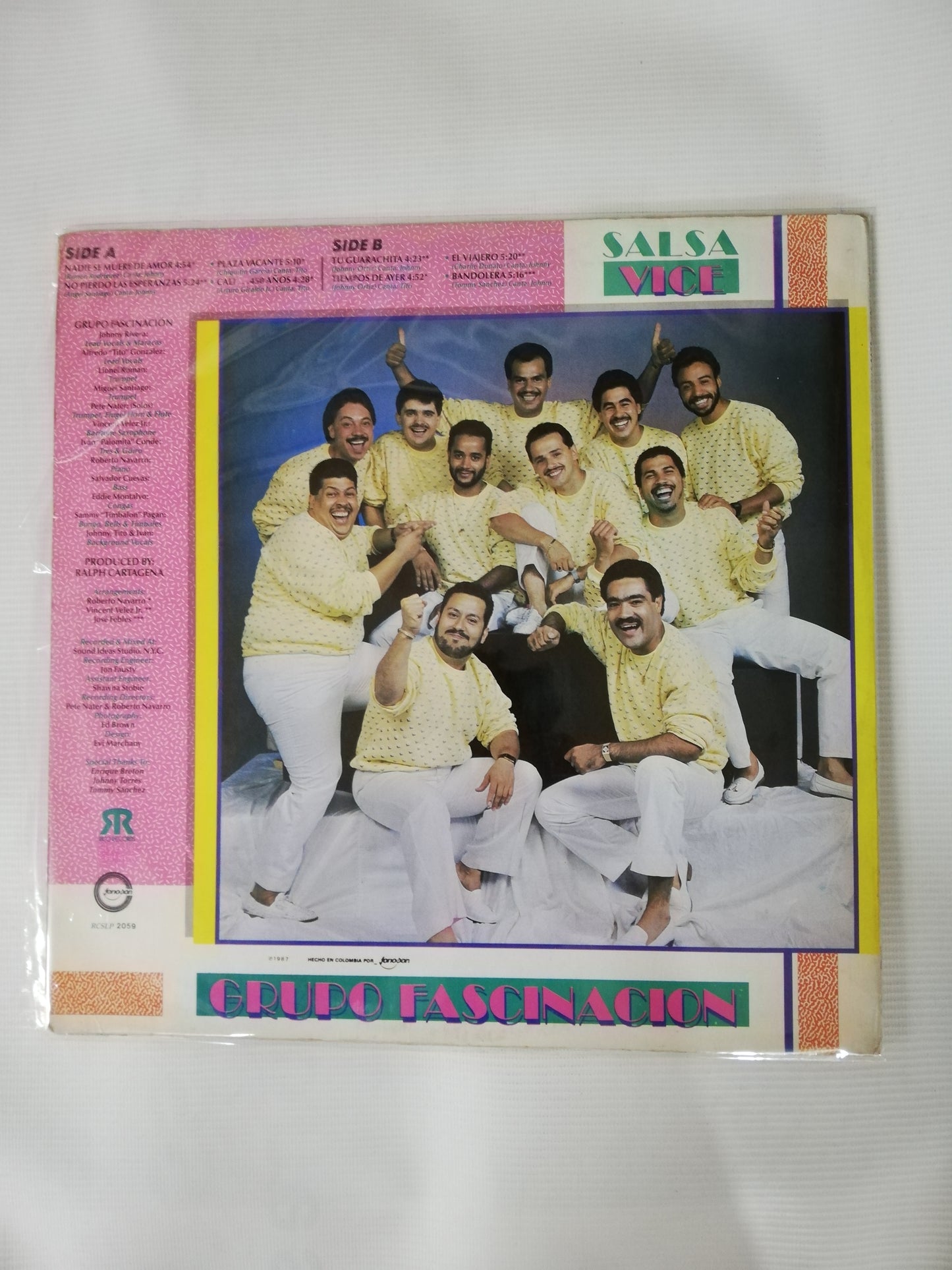 LP GRUPO FASCINACIÓN - SALSA VICE
