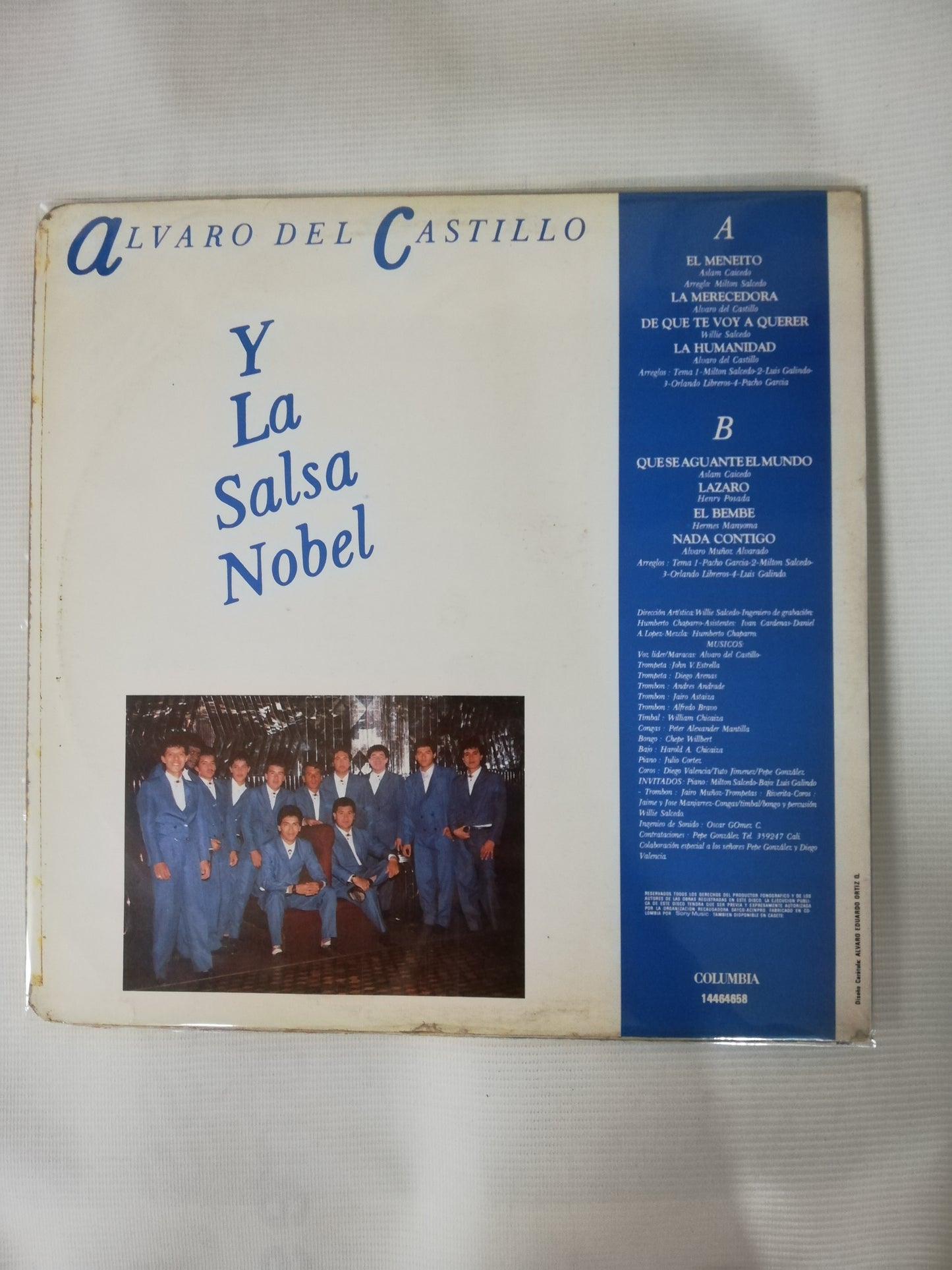 LP ALVARO DEL CASTILLO Y LA SALSA NOBEL - QUE SE AGUANTE EL MUNDO
