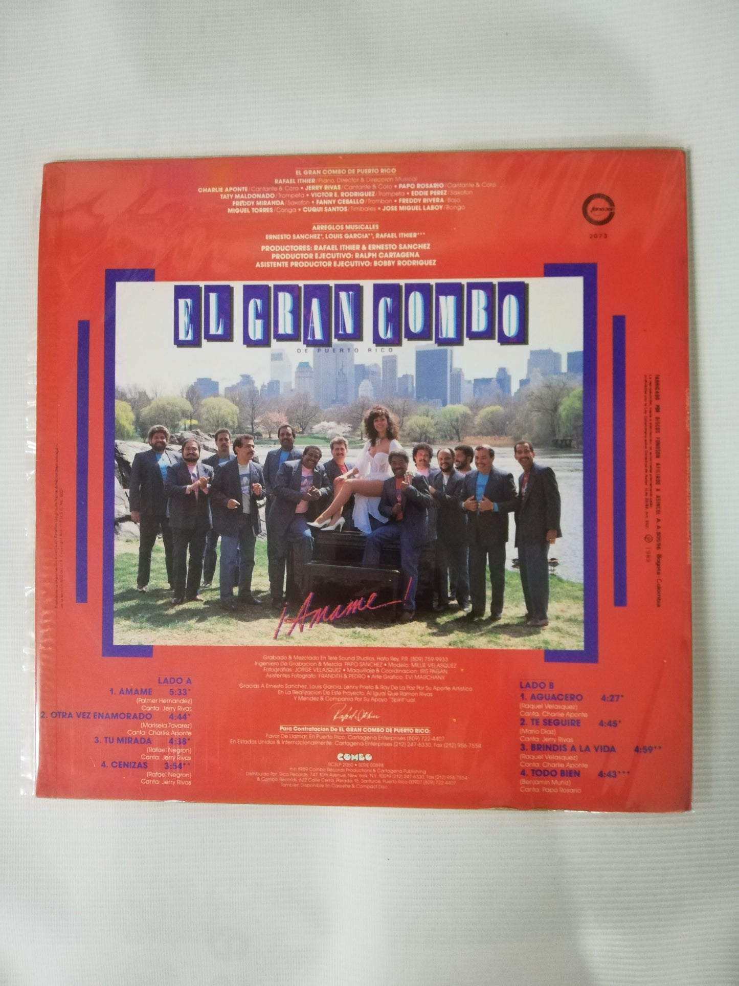 LP EL GRAN COMBO DE PUERTO RICO - AMAME!