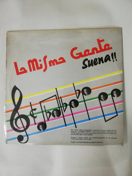 LP LA MISMA GENTE - SUENA!!