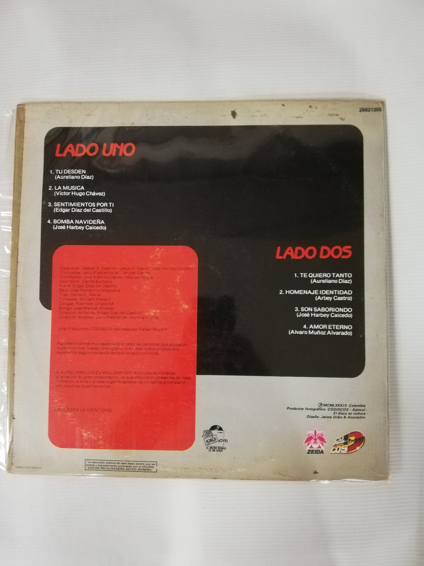 LP ORQUESTA LA IDENTIDAD - LA MÚSICA