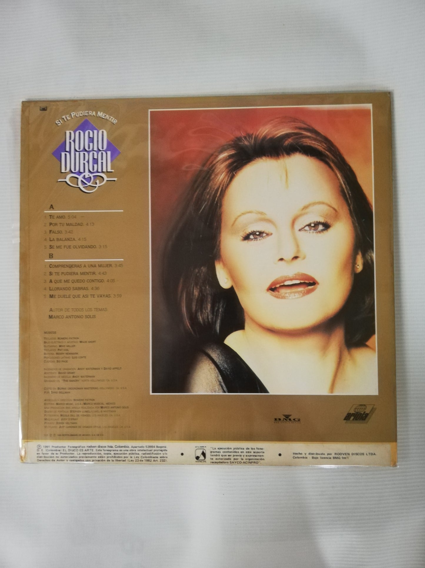 LP ROCIO DURCAL - SI TE PUDIERA MENTIR