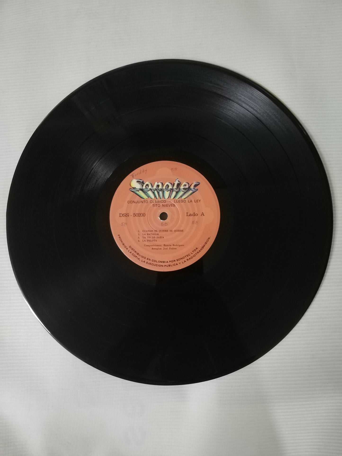 LP CONJUNTO CLASICO - LLEGO LA LEY - CANTA: TITO NIEVES