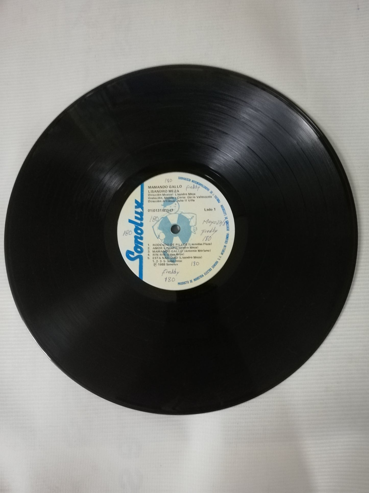 LP LISANDRO MEZA Y SU CONJUNTO - MAMANDO GALLO