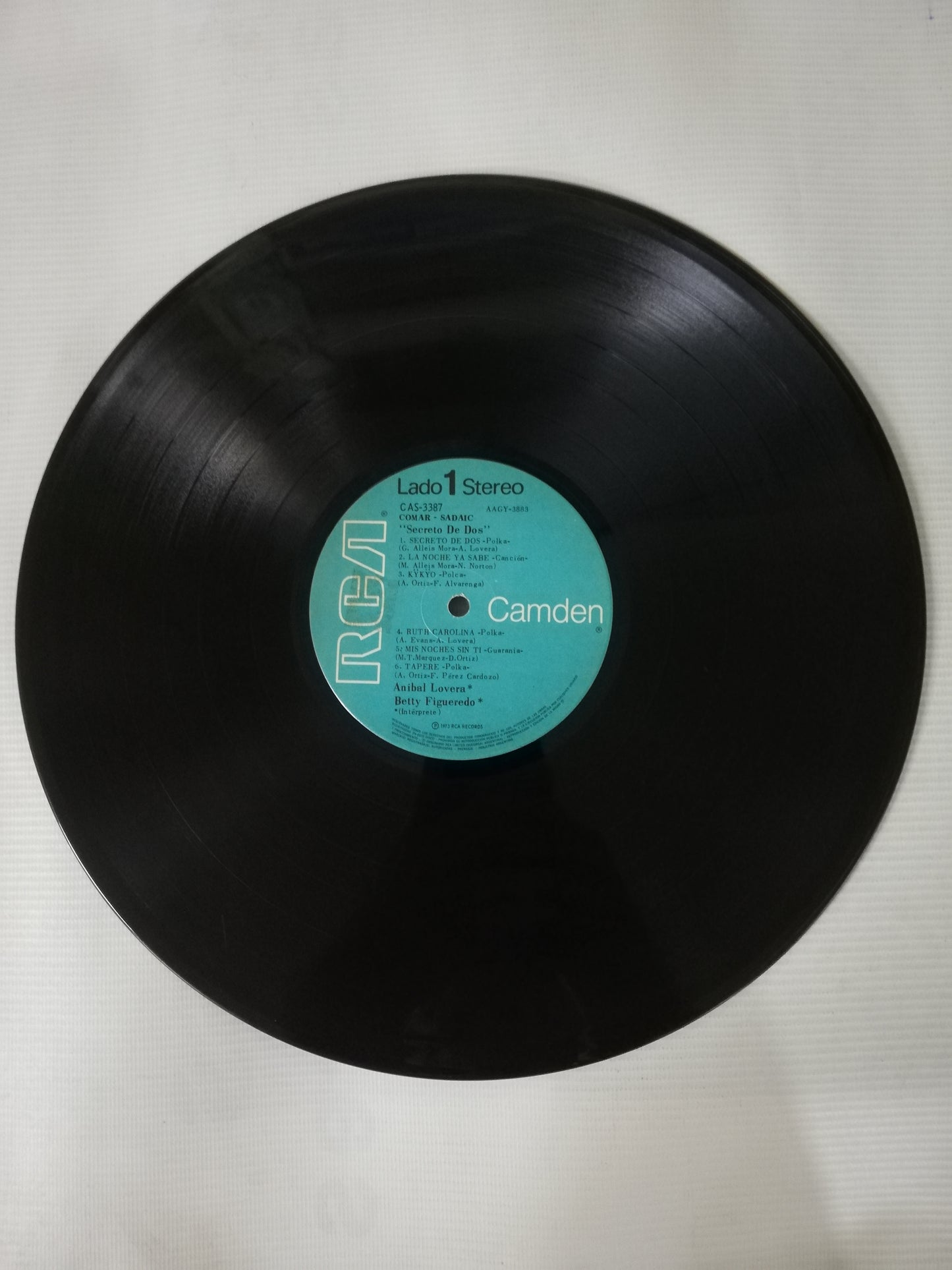 LP ANIBAL LOVERA / BETTY FIGUEREDO - SECRETO DE DOS