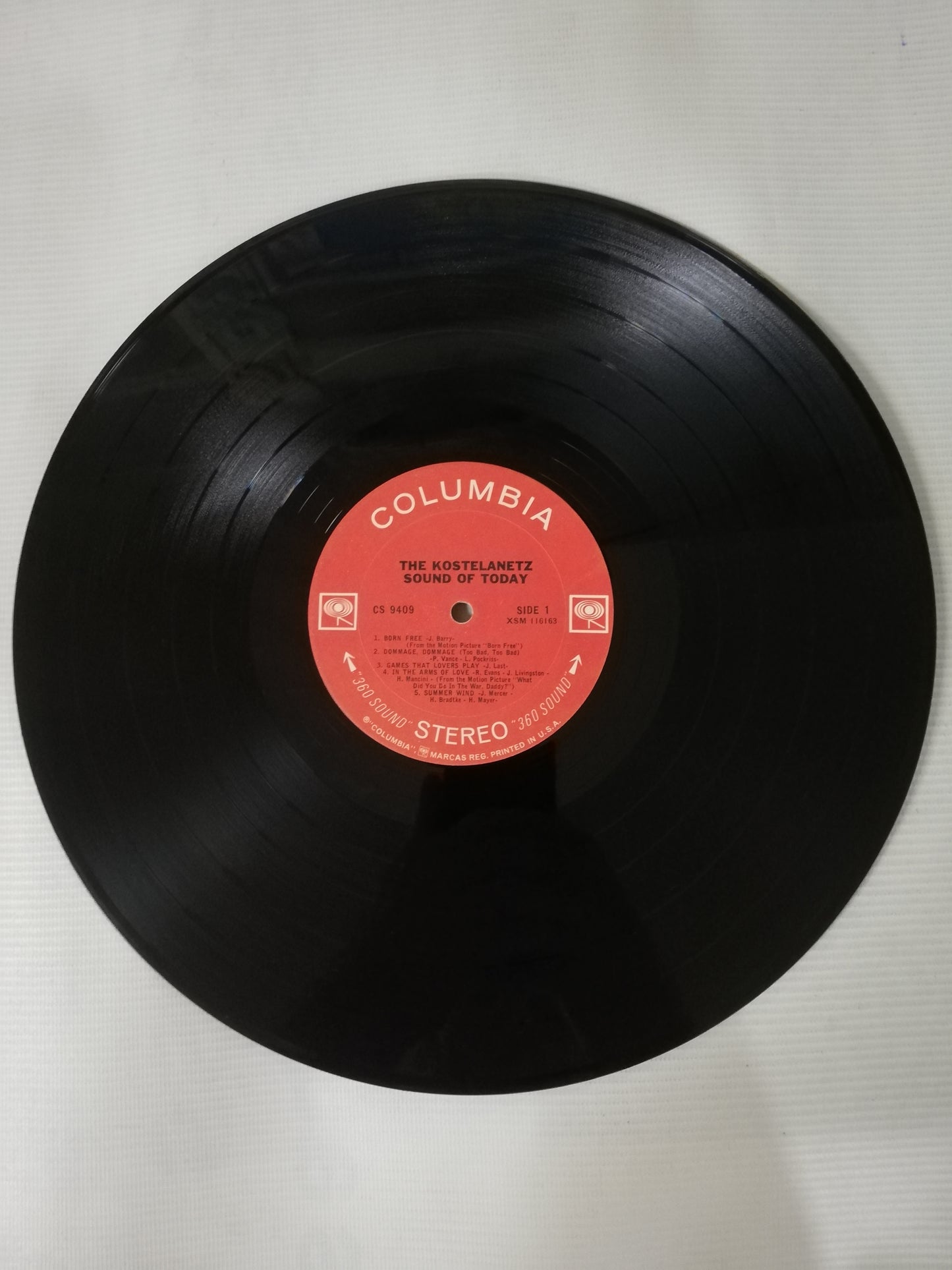 LP ANDRE KOSTELANETZ AND HIS ORCHESTRA - THE KOSTELANETZ SOUND OF TODAY