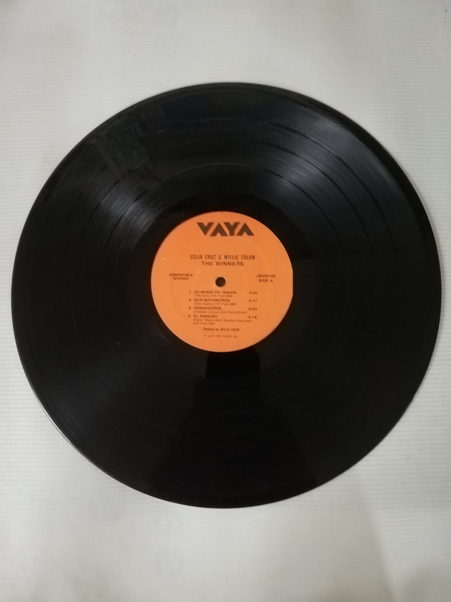 LP CELIA CRUZ & WILLIE COLÓN - THE WINNERS