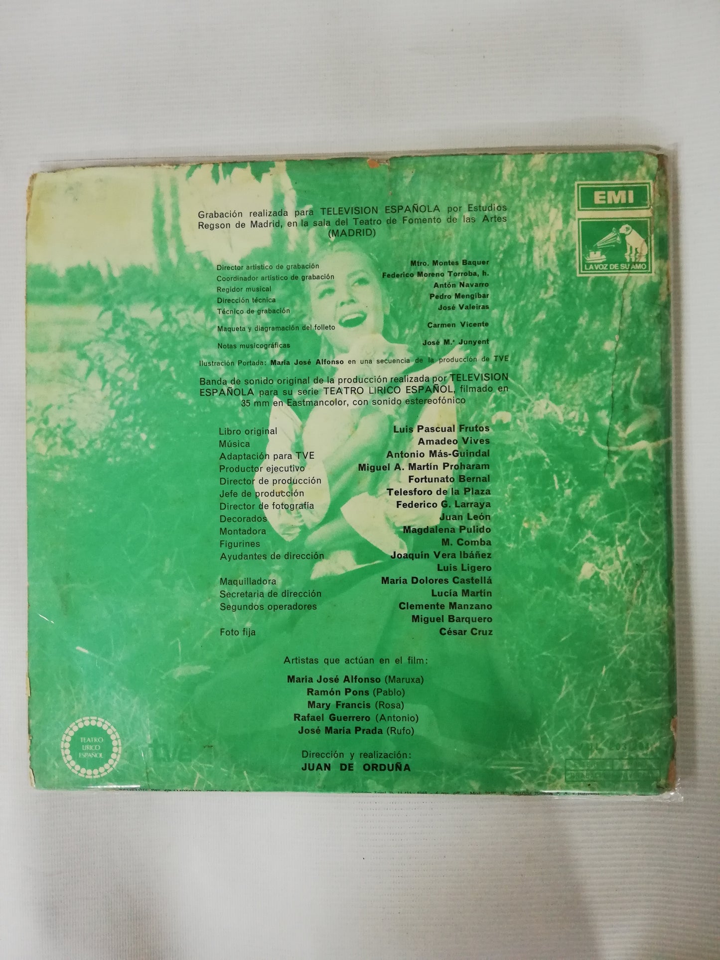 LP AMADEO VIVES - MARUXA: COMEDIA LÍRICA EN DOS ACTOS - VINYL X 2