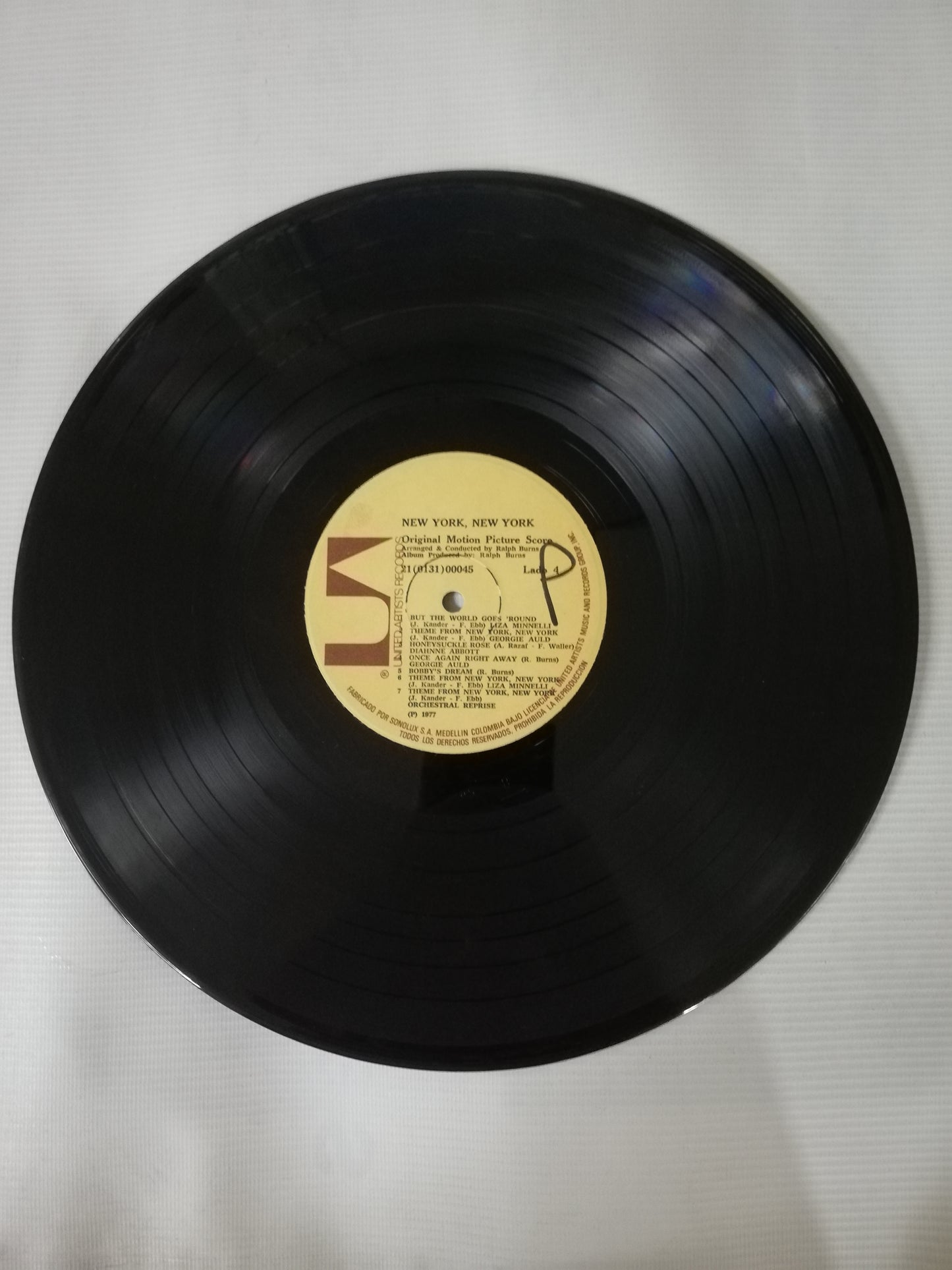 LP LIZA MINELLI / ROBERT DE NIRO - NEW YORK, NEW YORK - VINYL X 2