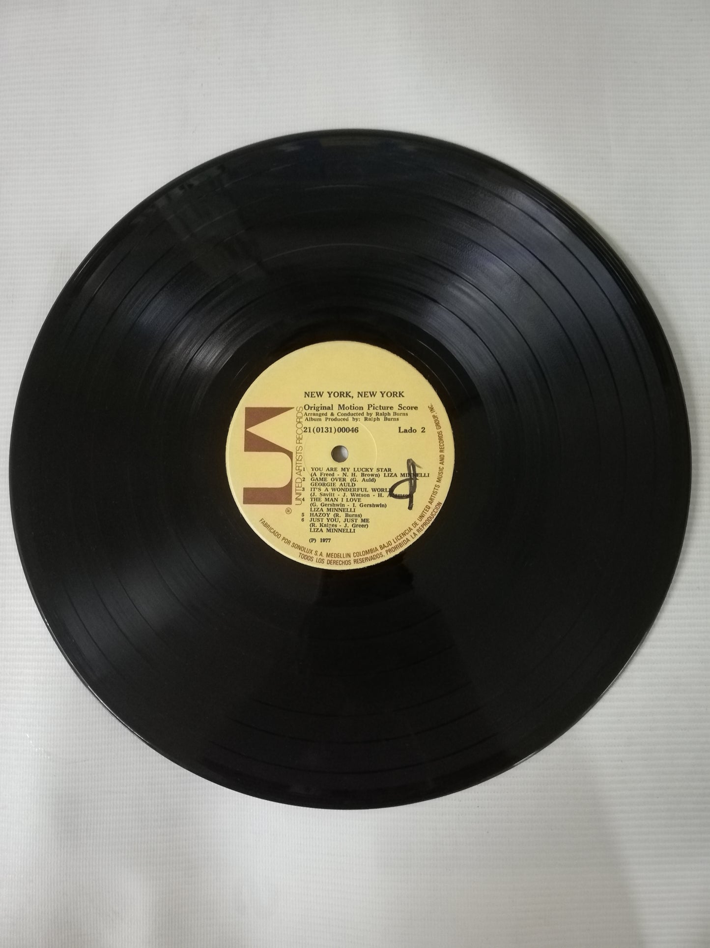 LP LIZA MINELLI / ROBERT DE NIRO - NEW YORK, NEW YORK - VINYL X 2