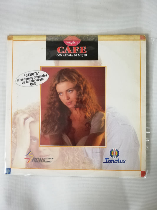 LP MARGARITA ROSA DE SAN FRANCISCO - CAFE CON AROMA DE MUJER - "GAVIOTA" Y LOS TEMAS ORIGINALES DE LA TELENOVELA