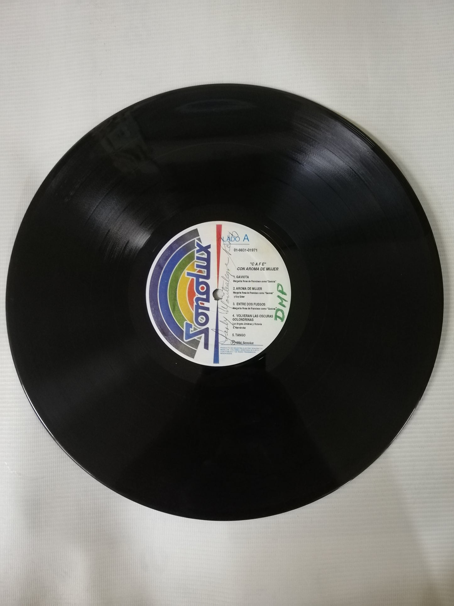 LP MARGARITA ROSA DE SAN FRANCISCO - CAFE CON AROMA DE MUJER - "GAVIOTA" Y LOS TEMAS ORIGINALES DE LA TELENOVELA