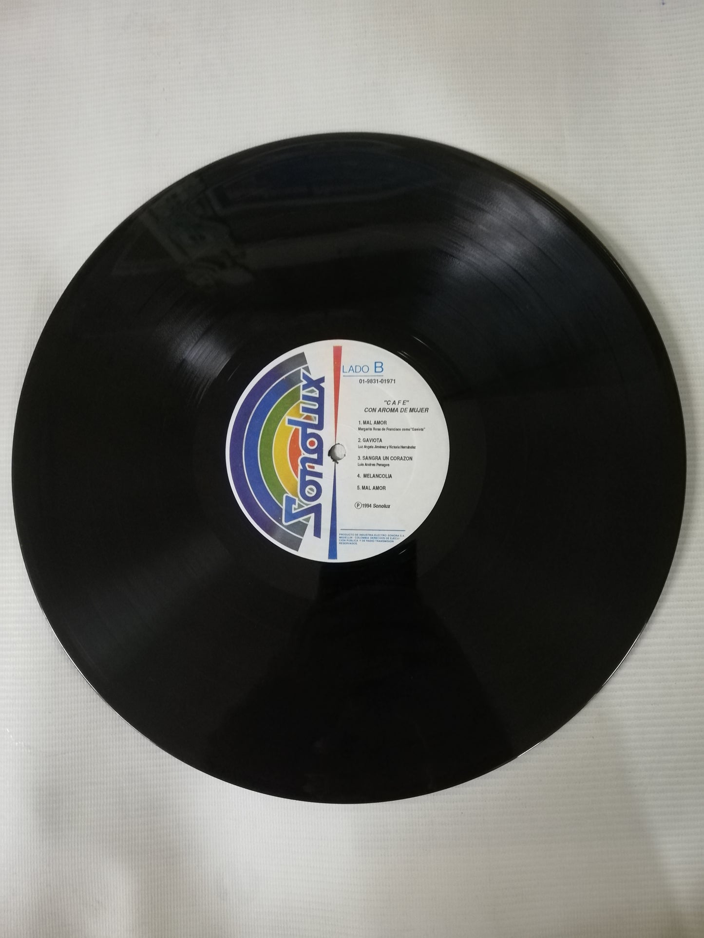 LP MARGARITA ROSA DE SAN FRANCISCO - CAFE CON AROMA DE MUJER - "GAVIOTA" Y LOS TEMAS ORIGINALES DE LA TELENOVELA