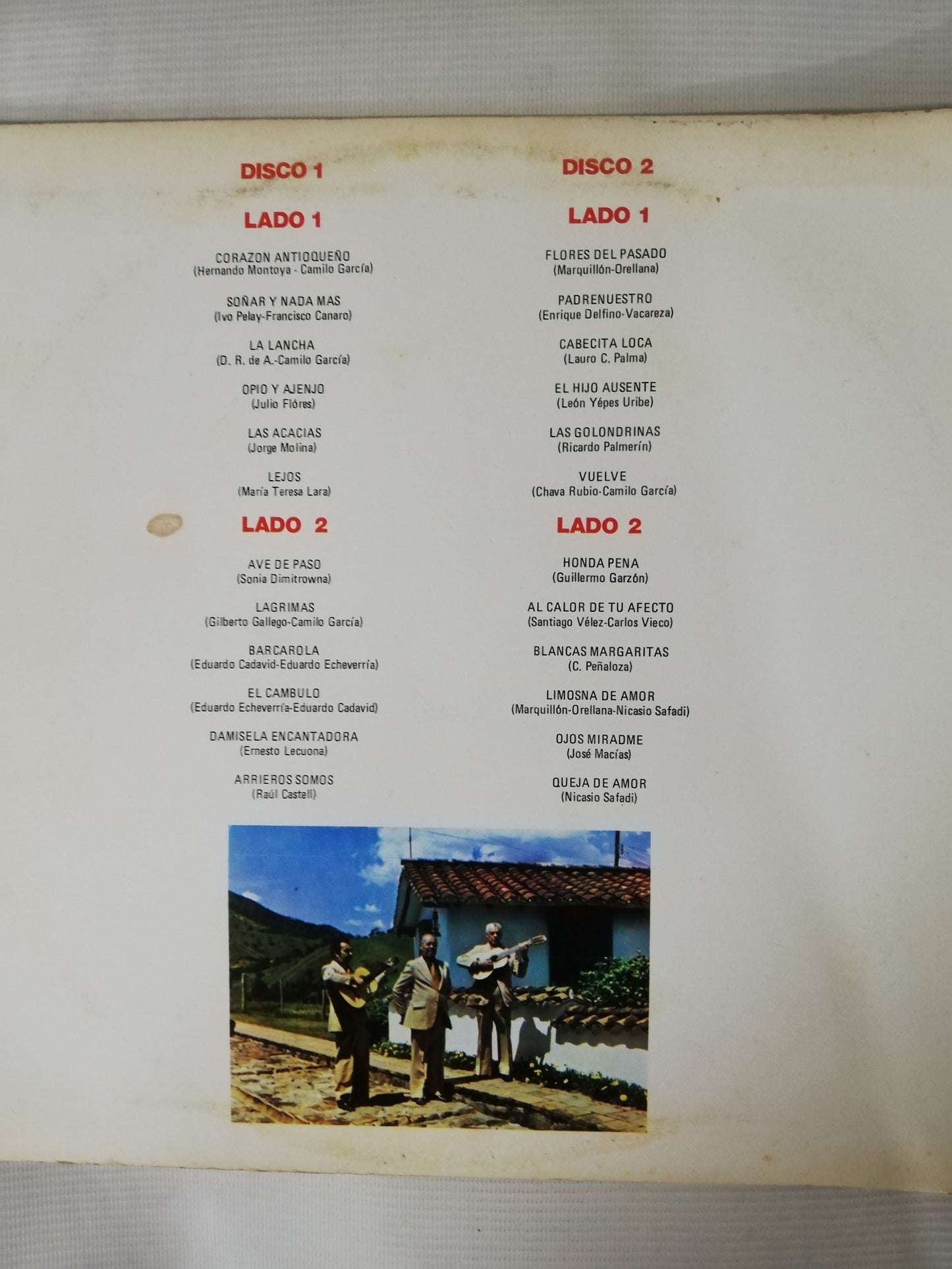 LP DUETO DE ANTAÑO - LO MEJOR DEL DUETO DE ANTAÑO - VINYL X 3