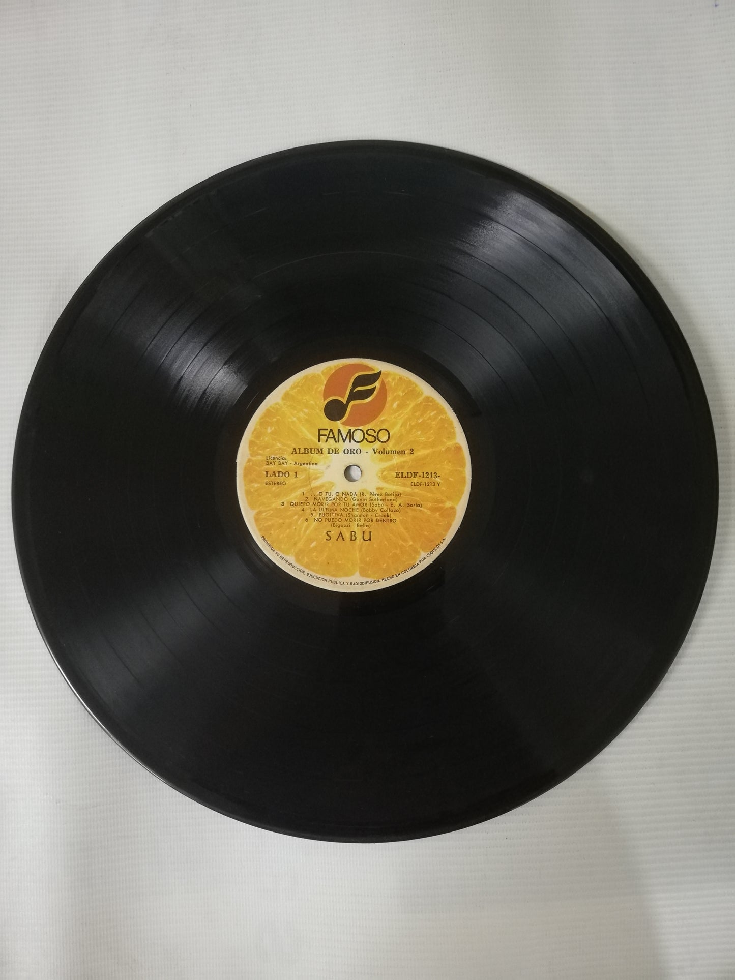 LP SABU - ALBUM DE ORO VOL. 2