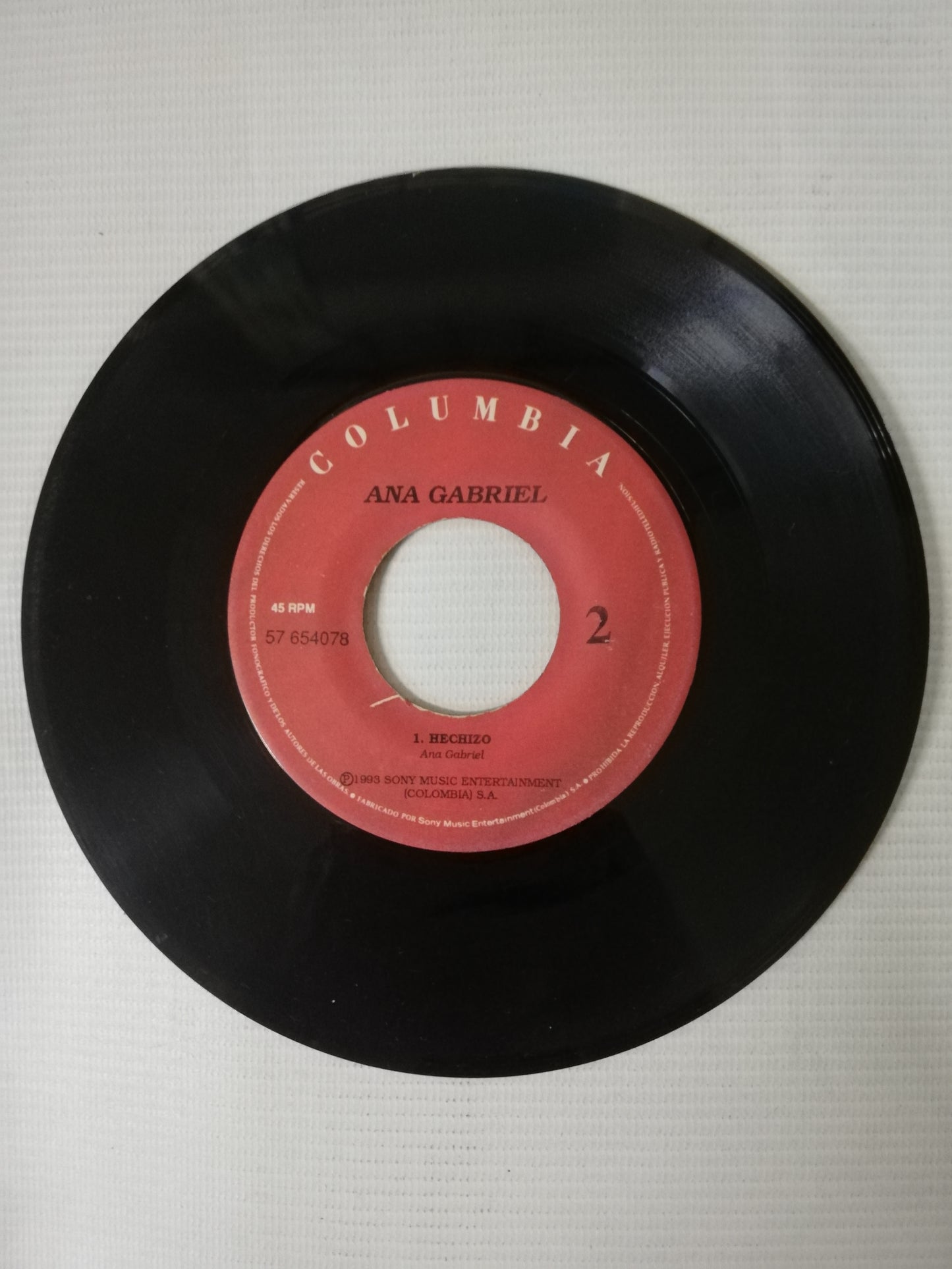 VINILO ANA GABRIEL - MI TALISMAN / HECHIZO