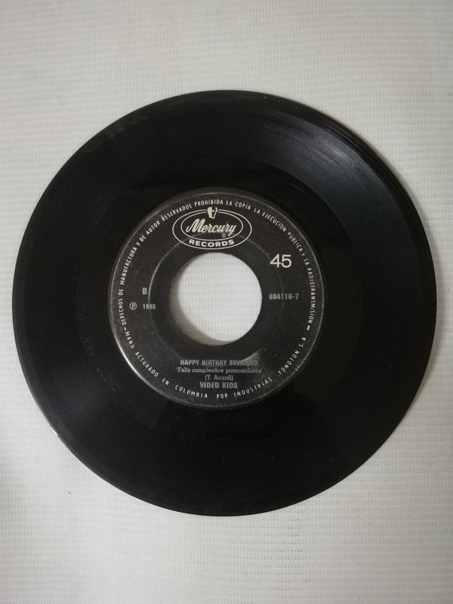 VINILO VIDEO KIDS - WOODPECHERS FROM SPACE / HAPPY BIRTHDAY SKYRIDER