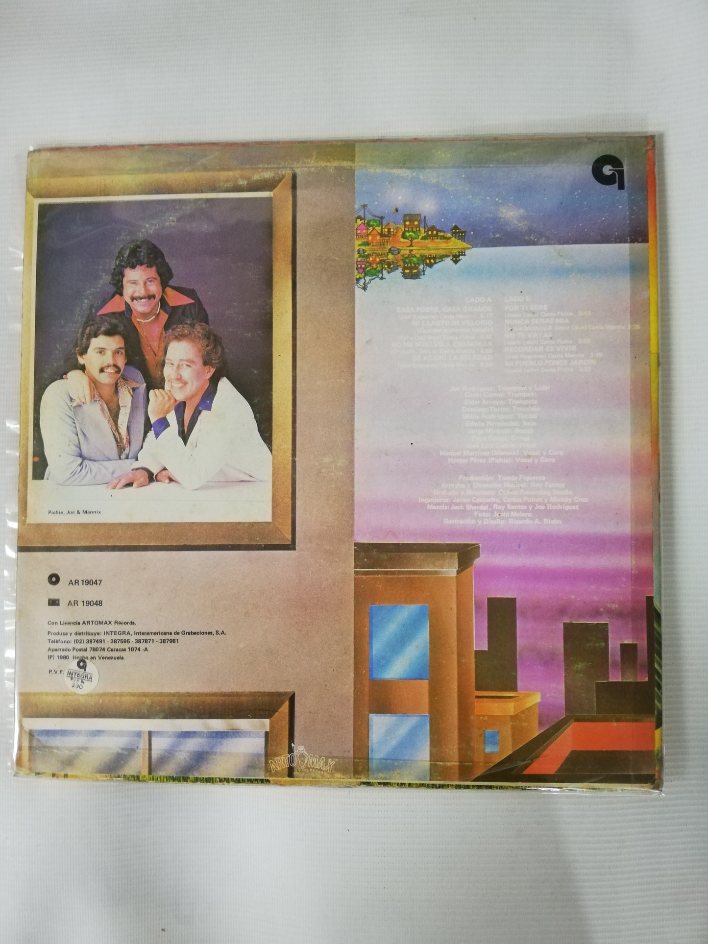 LP ORQUESTA LA TERRIFICA - CASA POBRE, CASA GRANDE