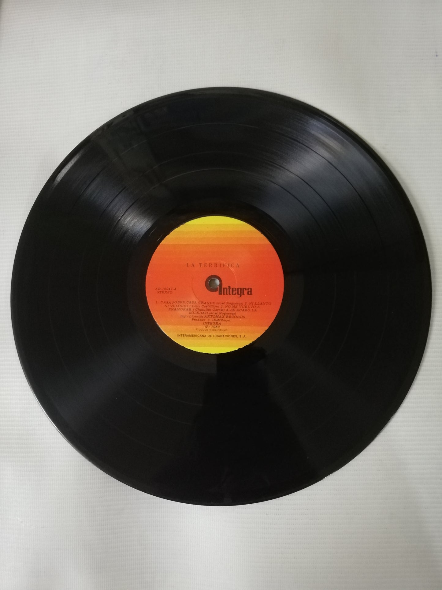 LP ORQUESTA LA TERRIFICA - CASA POBRE, CASA GRANDE