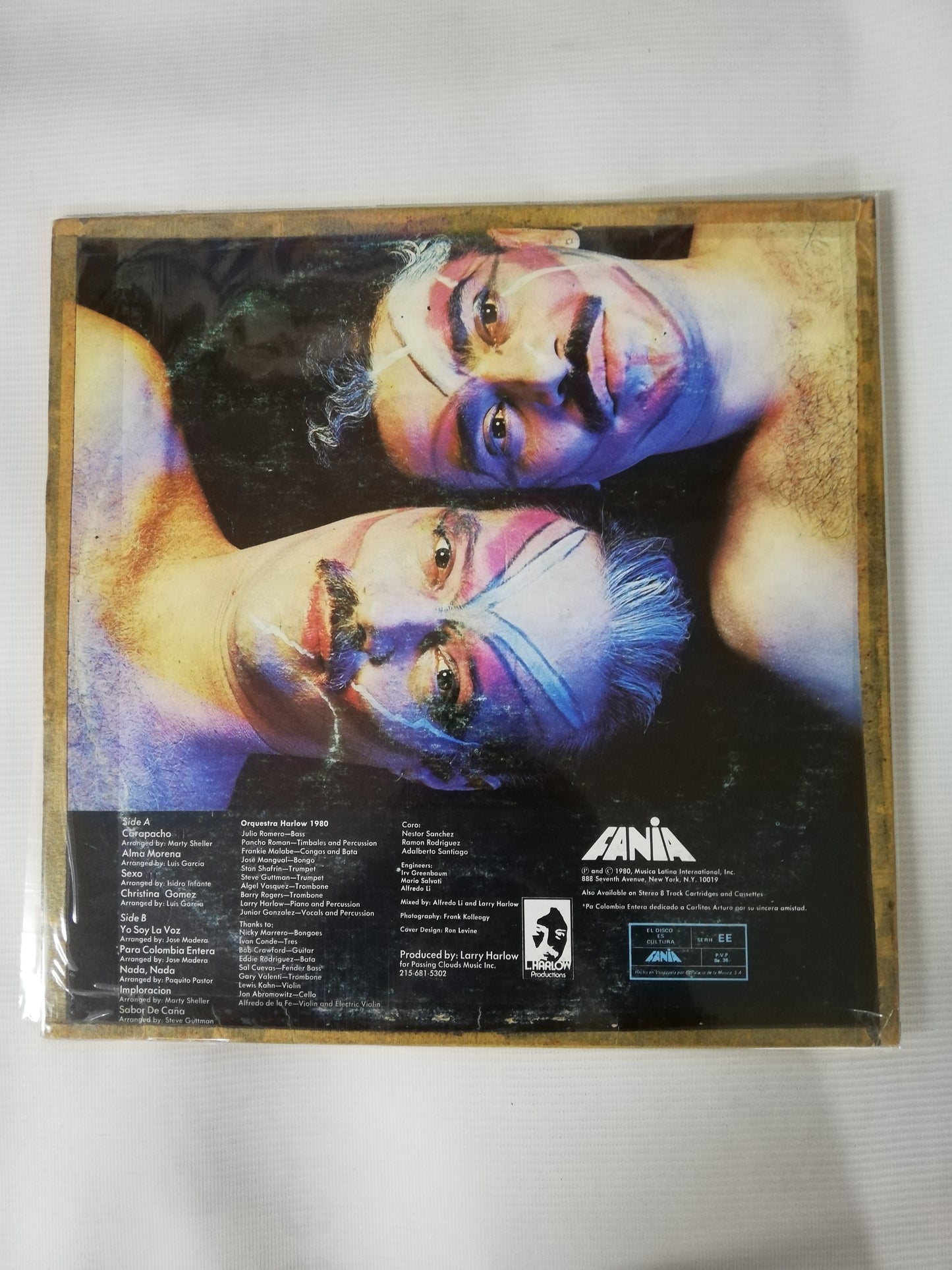 LP LARRY HARLOW & JUNIOR GONZALEZ - OUR LATIN FEELING