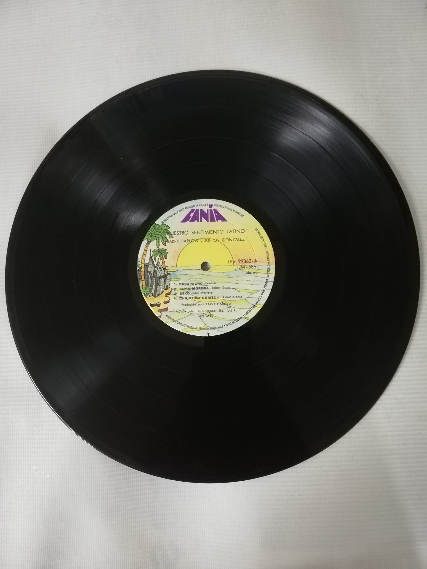 LP LARRY HARLOW & JUNIOR GONZALEZ - OUR LATIN FEELING