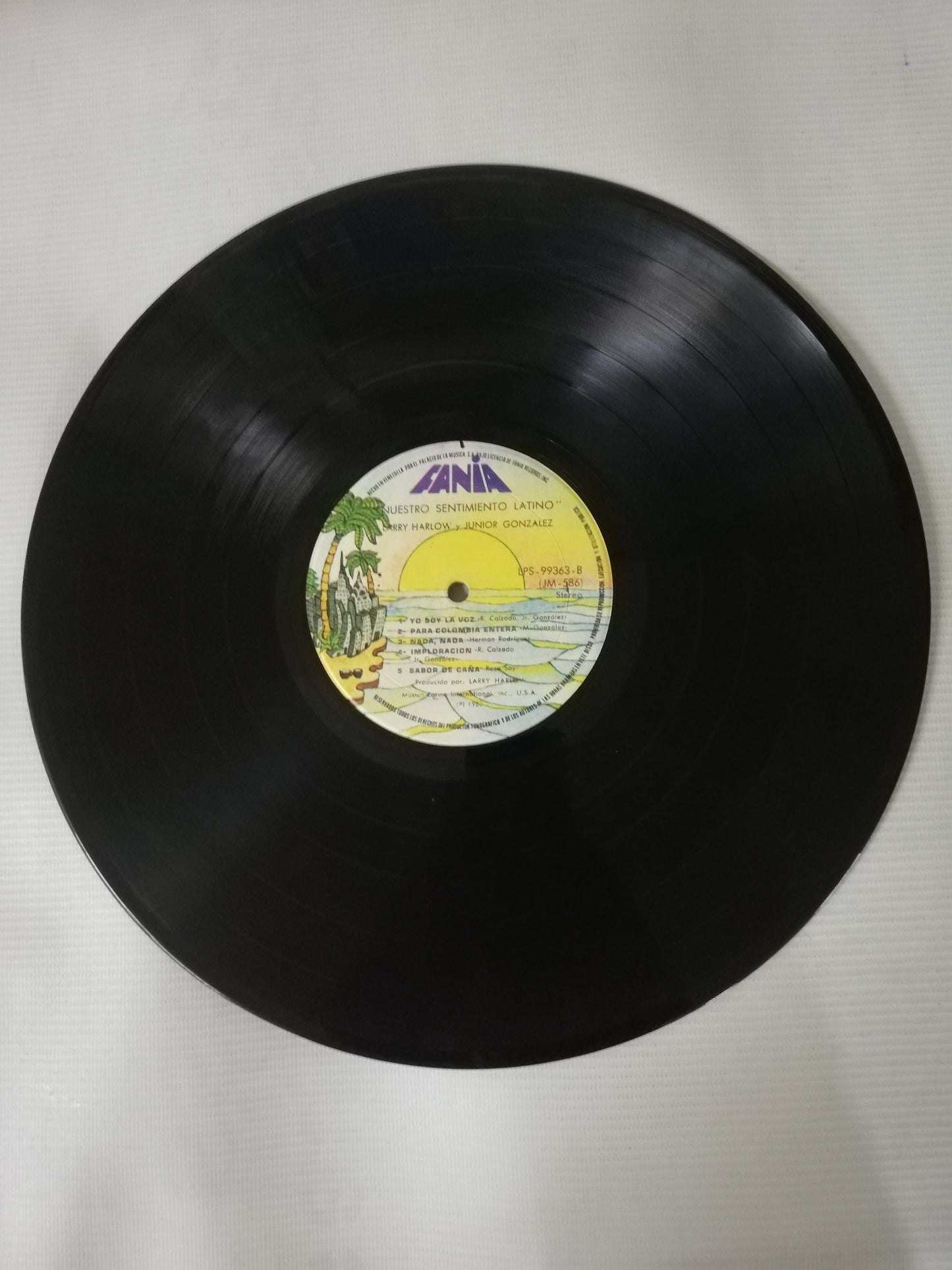 LP LARRY HARLOW & JUNIOR GONZALEZ - OUR LATIN FEELING