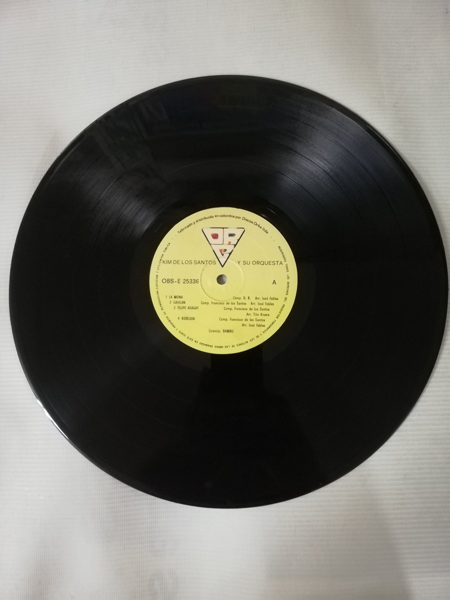 LP KIM DE LOS SANTOS Y SU ORQUESTA - KIM