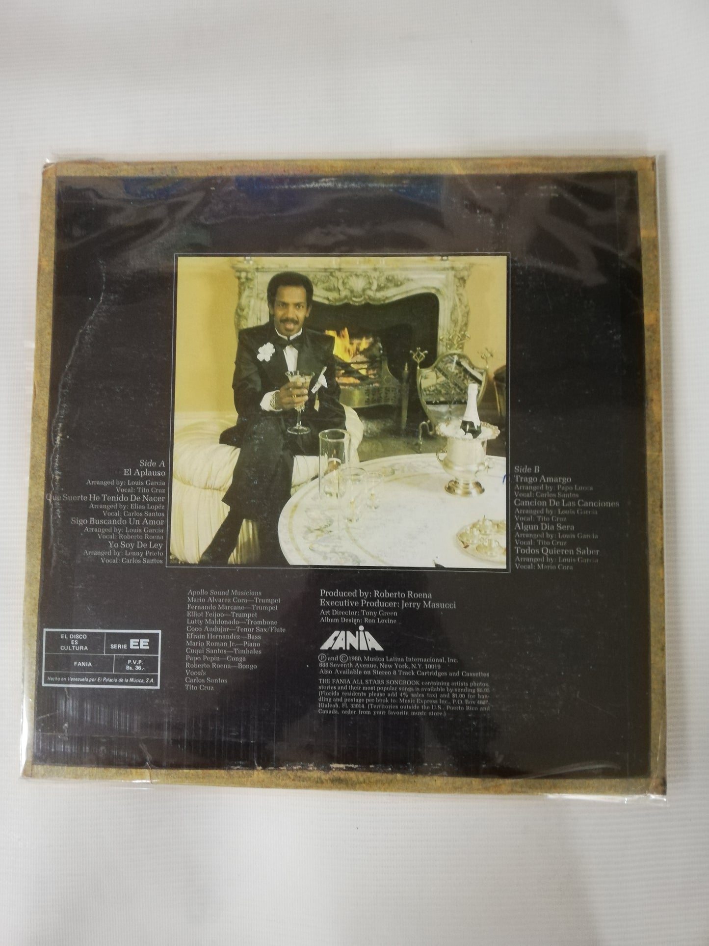 LP ROBERTO ROENA - QUE SUERTE HE TENIDO DE NACER