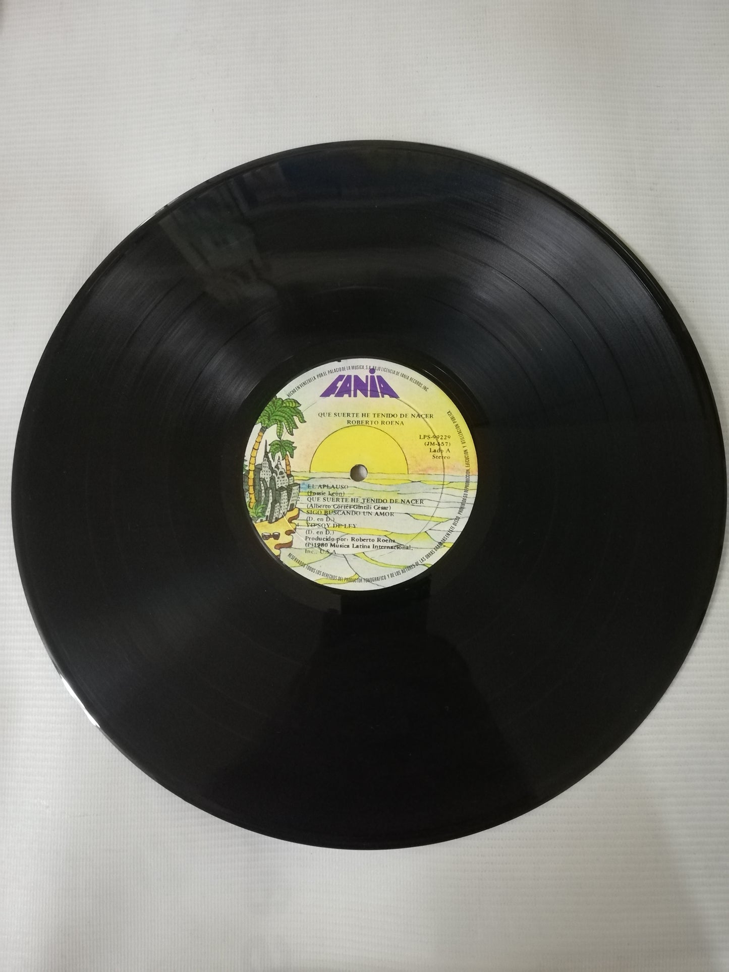 LP ROBERTO ROENA - QUE SUERTE HE TENIDO DE NACER