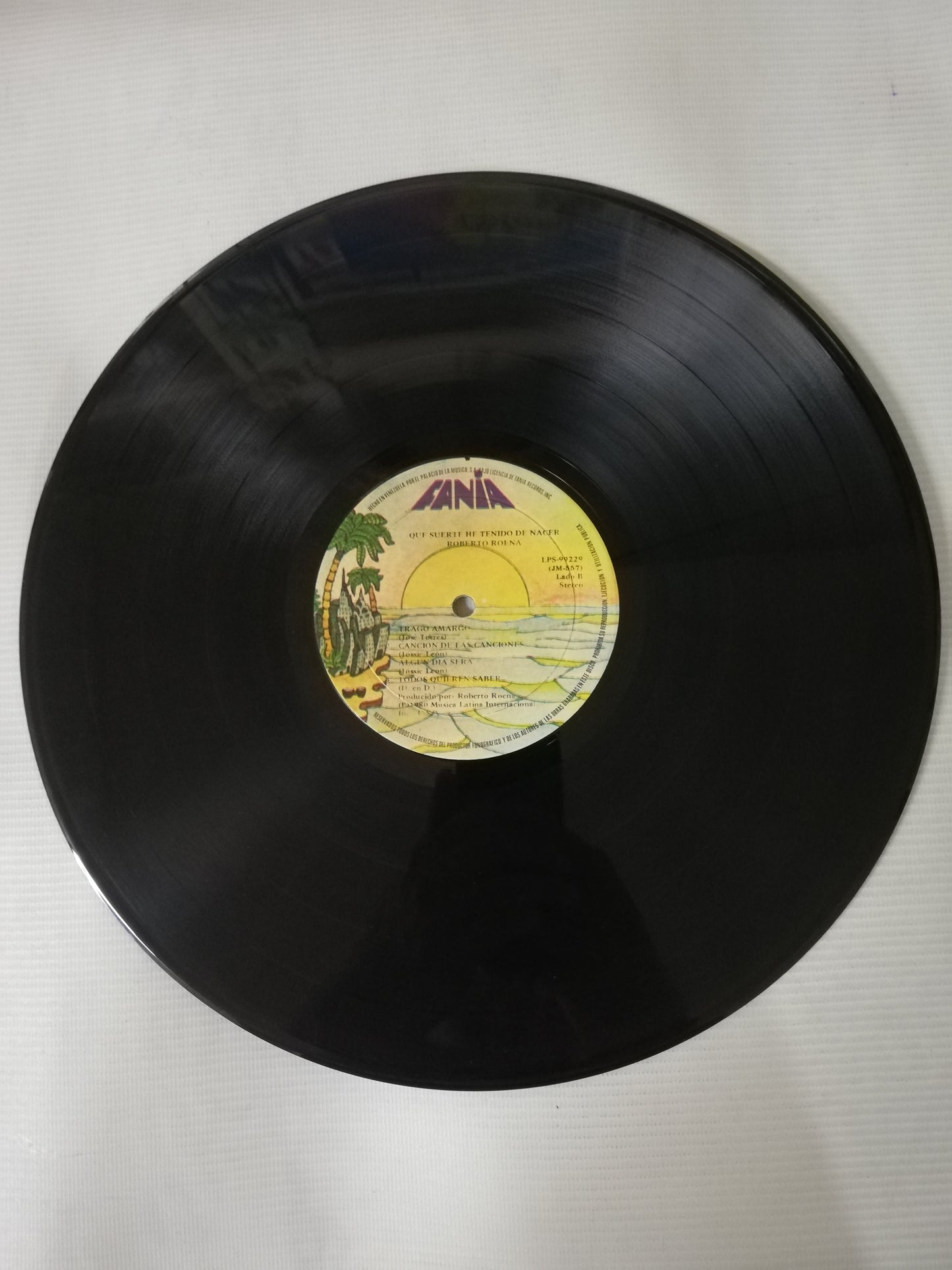 LP ROBERTO ROENA - QUE SUERTE HE TENIDO DE NACER