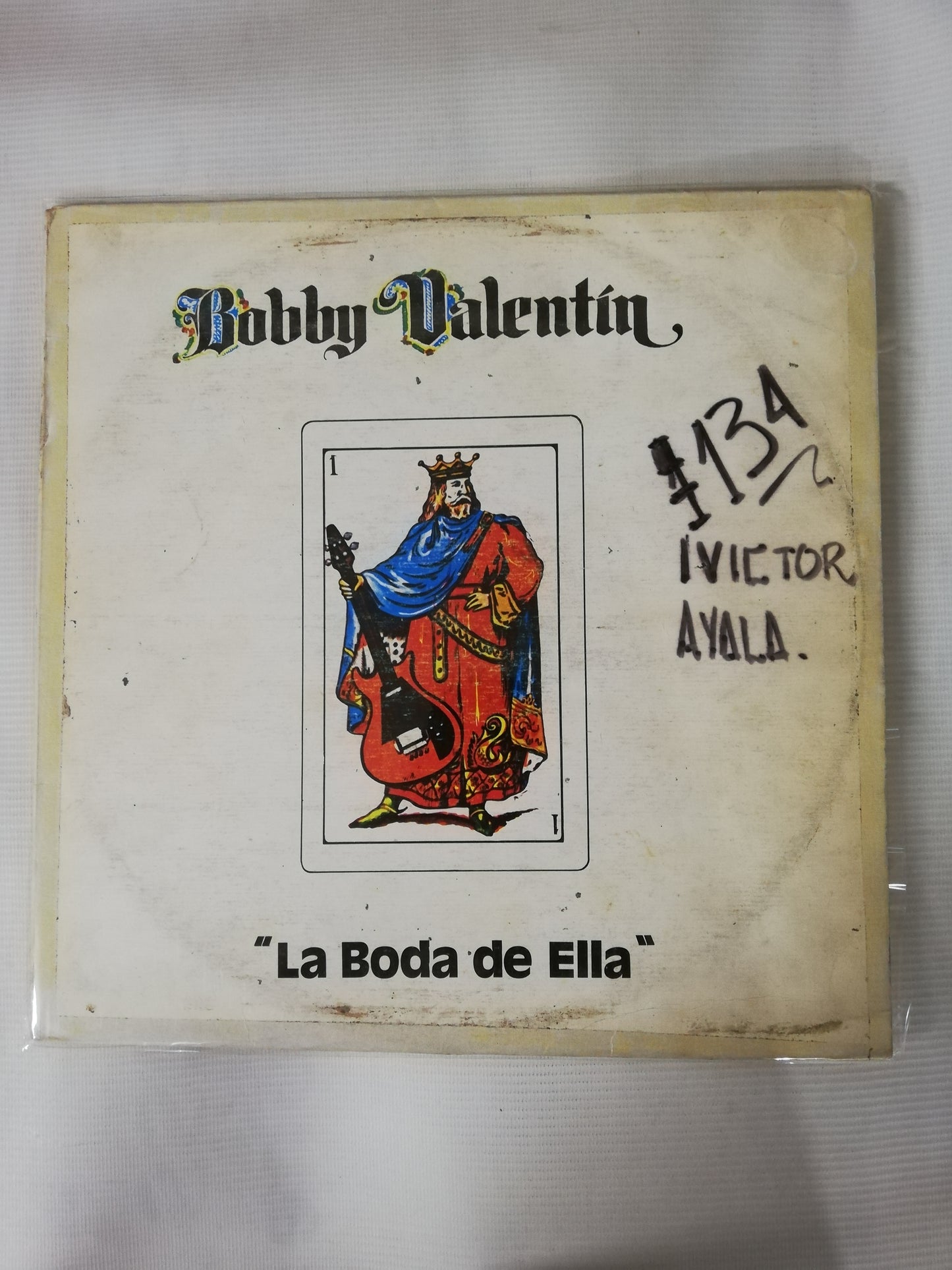 LP BOBBY VALENTIN - LA BODA DE ELLA