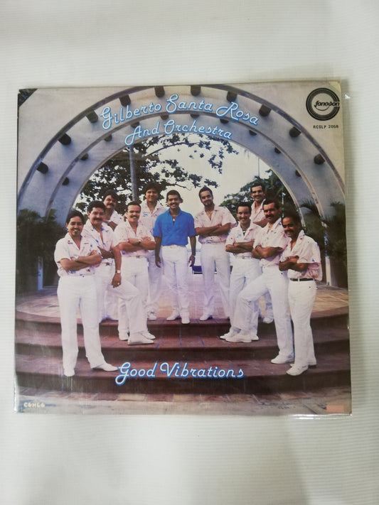 LP GILBERTO SANTA ROSA AND ORCHESTRA - GOOD VIBRATIONS