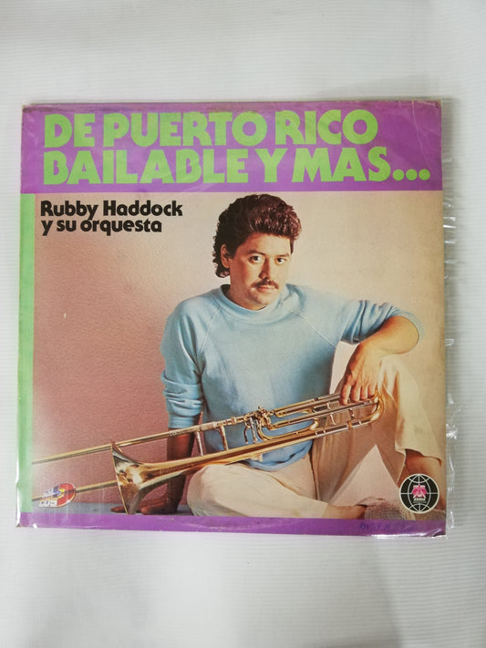 LP RUBBY HADDOCK Y SU ORQUESTA - DE PUERTO RICO BAILABLE Y MAS...